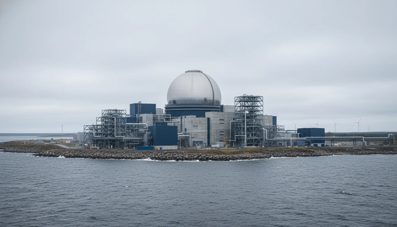 Olkiluoto 3 EPR nuclear plant