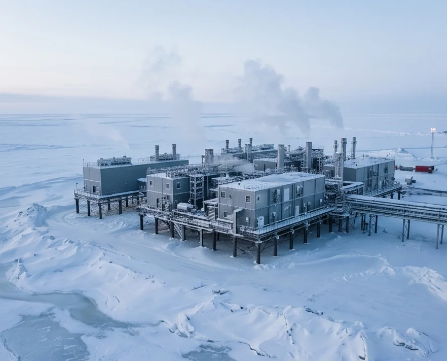 Yamal LNG arctic facility